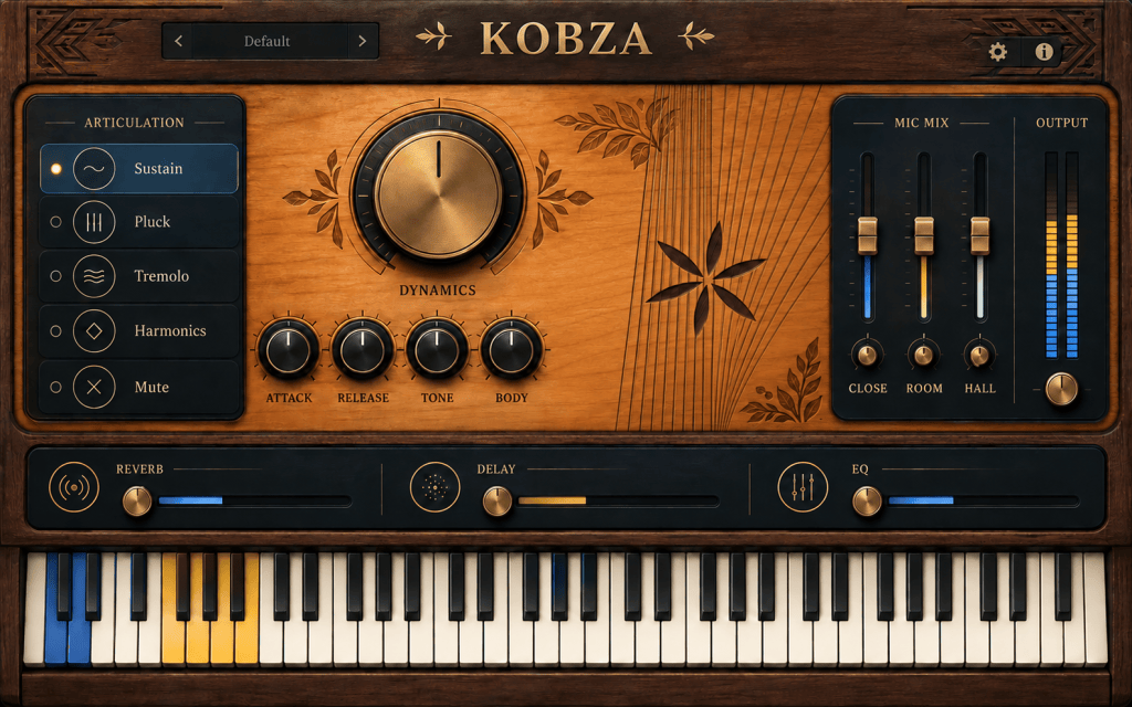 Kobza Kontakt Library